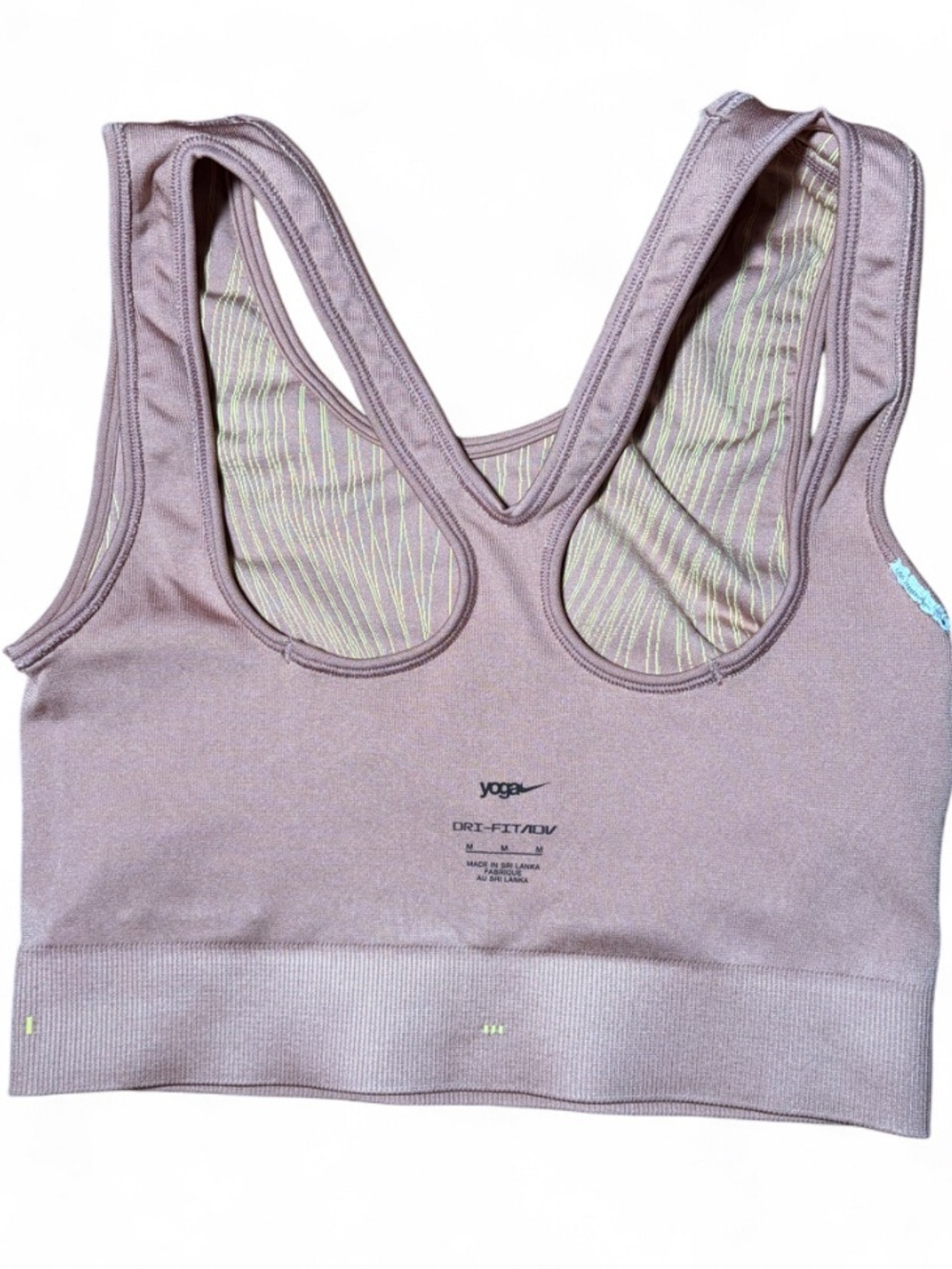 Nike Dri-FIT ADV Yoga Crop Top | Women’s Medium | Seamless Activewear - Picture 6 of 10